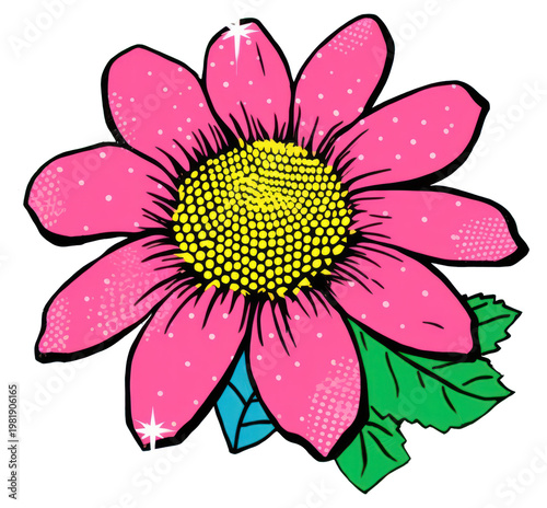 PNG Comic of flower backgrounds pattern petal.