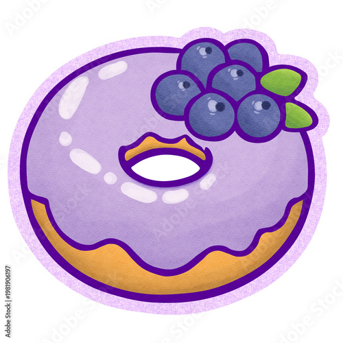 funny cartoon donut