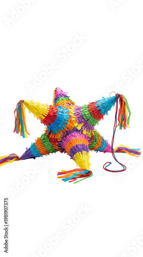 birthday piñata on ground