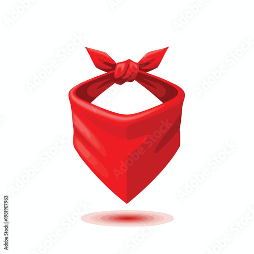 Stylish Red Bandana Scarf for Fashion and Accessories