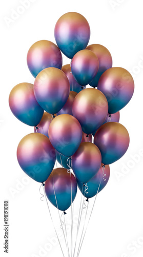balloons ombre