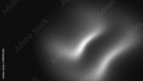 Obraz na płótnie Monochrome abstract metallic dark background with noise, texture abstract banner