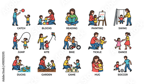 Activities with children: play, learning, bonding, and creative fun for kids and parents