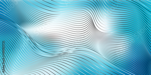 Light Sky Blue Stripes Abstract Background Vector Illustration Modern Minimalist Design Template