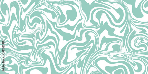 Groovy hippie 70s backgrounds. Waves, swirl, twirl pattern. Twisted and distorted vector texture in trendy retro psychedelic style. Y2k aesthetic.