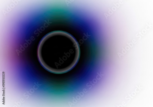 Abstract visualization of a neutralized energy field, representing a protective vacuum or spiritual void designed to suppress external influences and detection, subtle, absence, barrier