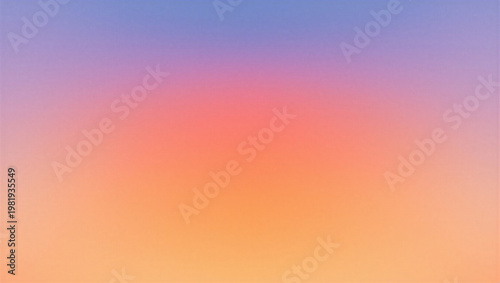 Tableau sur toile Smooth vertical gradient background with soft pastel colors blending seamlessly