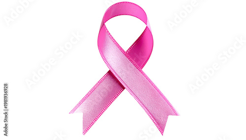 Pink ribbon on black background, symbolizing breast cancer awareness and support (1)