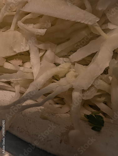 Raw vegetable texture