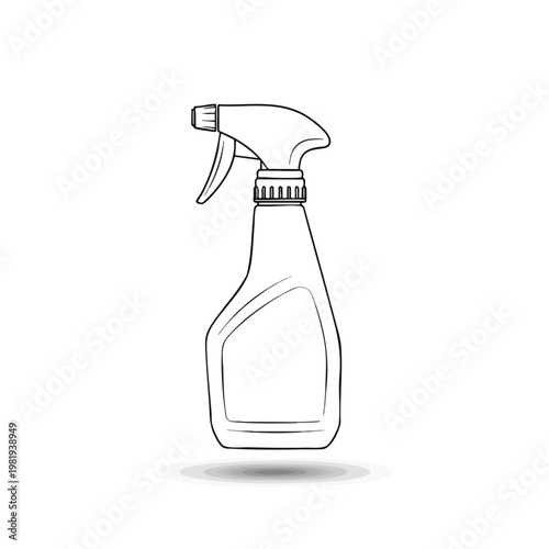 Glass Spray Bottle for Home Cleaning and Freshening Products