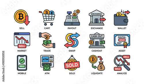 Cryptocurrency transactions: selling, trading, and managing digital assets