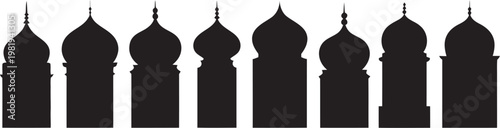 Set of screwdrivers black and white vector illustration isolated on white background