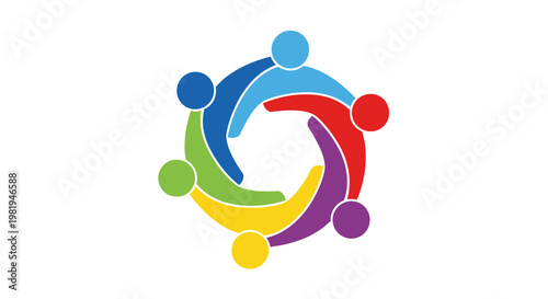 Diverse People Holding Hands Together.