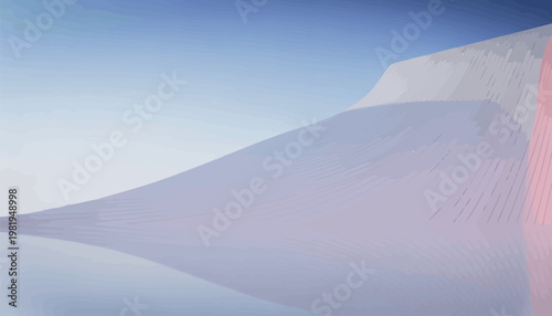 Architecture, abstract design with modern geometric forms, structural composition concept, futuristic building shapes, clean minimal vector illustration.