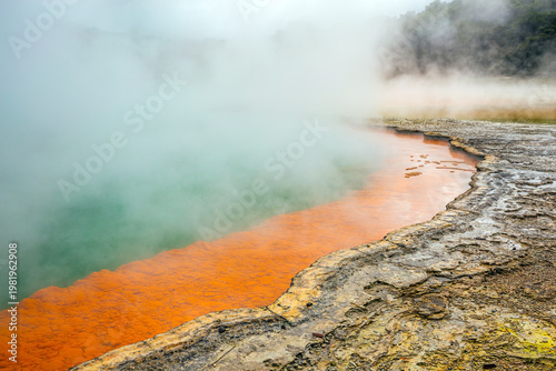 Multicolored mineral