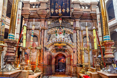 The Edicule is domed chapel