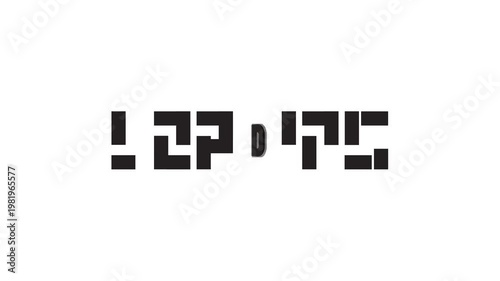 loading text animation footage 