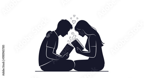 Two women sitting together looking down.