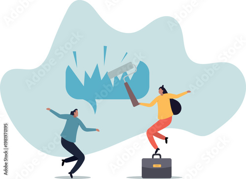 Right to speak, freedom of speech or truth or negative censorship, delete or remove opponent opinion,human life and situation.