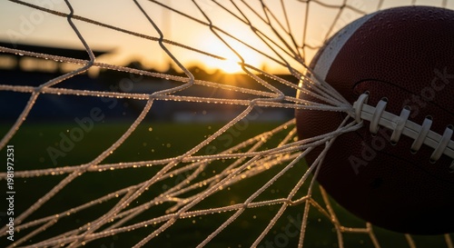 American Football Goal Post.