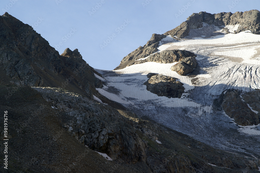 Obraz premium Mountain glacier