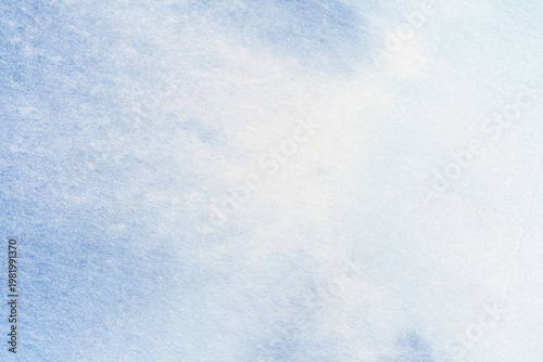 White and blue textured surface with smooth color transition