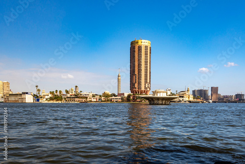 February 19, 2026. Cairo, Egypt: Sofitel Cairo Nile El Gezirah is a 4-star hotel in Cairo, located in the Zamalek district on Gezira Island.