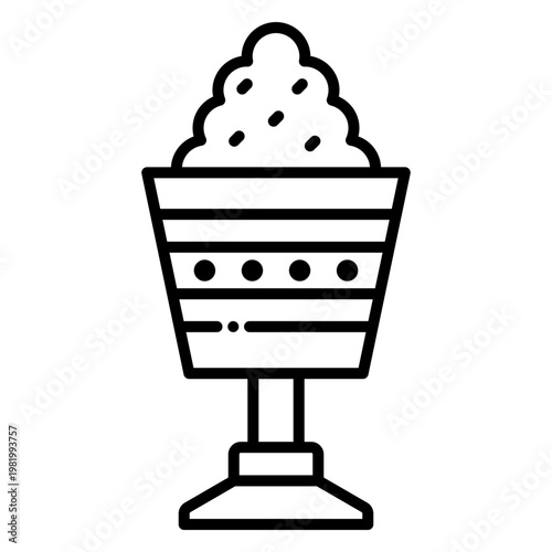 Frankincense Burner Icon, Traditional Incense Burner Vector
