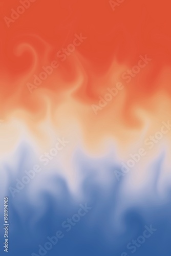 Abstract, multiple colors combined, flame patterns, radiation, heat, used to create backgrounds, patterns without definite shapes mixed with many colors, printed patterns, patterns on product surfaces