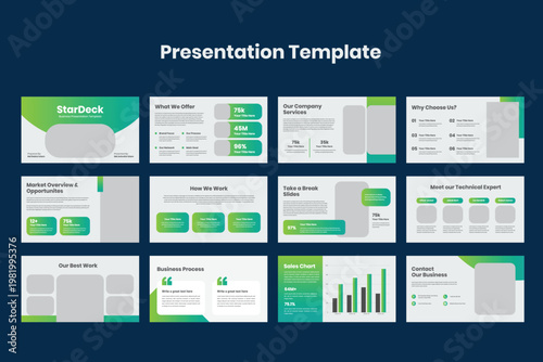 Corporate Business PowerPoint Presentation Template	
