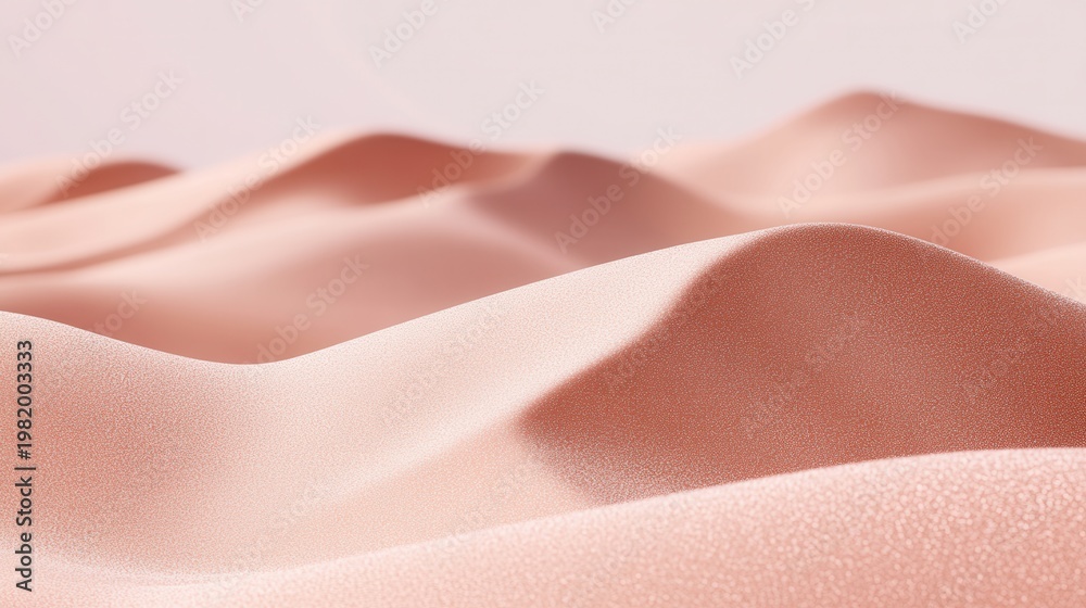 Fototapeta premium Soft Dusty Rose Abstract Wave Texture