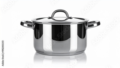 stainless steel saucepan