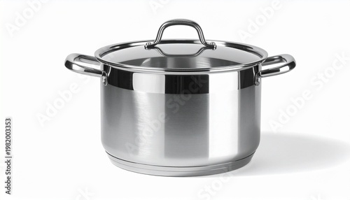 stainless steel saucepan