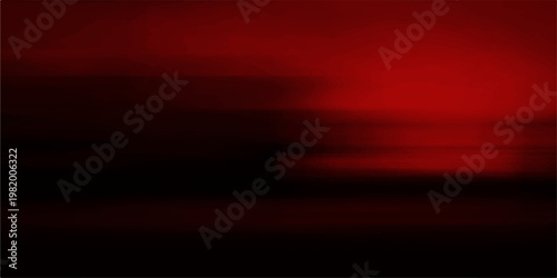 A beautiful red abstract background loop featuring a bright sunset texture with orange sunlight glowing through dark clouds over a nature landscape at dusk