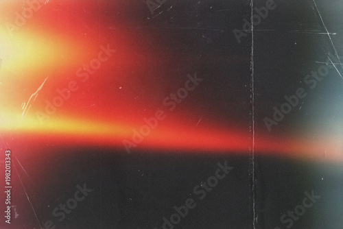 light leaks overlay effect with blur orange light,retro film distressed flare light leak on black background,abstract analog film burn red light leak,Leaked camera poster photo effect mockup