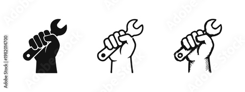 Disability awareness calendar icon set with wheelchair symbol