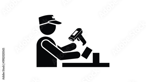 A person using a power drill.