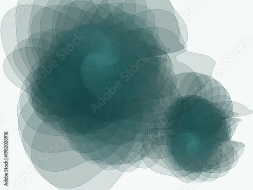 Abstract Elevation Map Organic Contour Lines Pattern Art