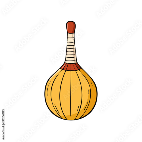 Traditional Thai Massage Tool Bamboo Whisk for Body Therapy