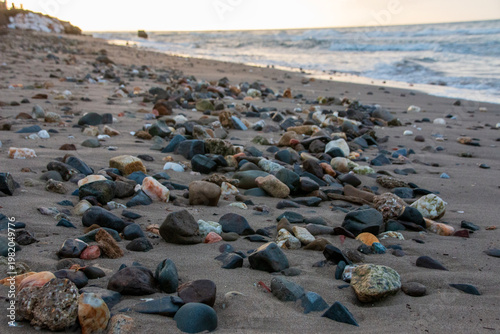 beach in the morning