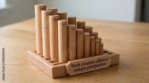 Structured Arrangement of Wooden Levels: Smoo s1