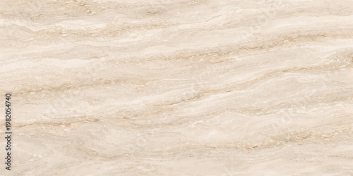 Abstract a smooth, undulating surface of beige marble presents a subtle yet striking texture, exuding an aura of elegance and luxury. A beautiful display of natural pattern and texture.