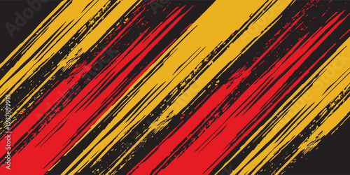 T-shirt sport jersey design template with abstract grunge line halftone pattern background. Sport uniform in front view. Tshirt mock up for sport club. Vector Illustration
