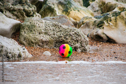 ball on the beach