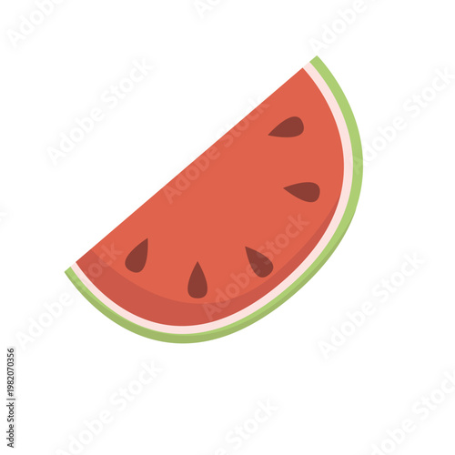 Fresh Watermelon Slice Wedge