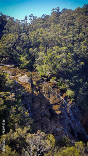 Wentworth Falls During Summer