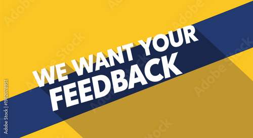 Feedback, Survey, Request, Banner, Vector