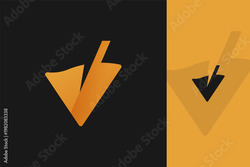 Premium Gradient Bar Logo Modern Nightlife Drink Lounge Brand Vibrant Identity Vector Template