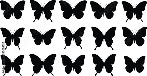 Comprehensive Collection of Various Tropical Palm Tree Silhouettes for Coastal DesignComprehensive Collection of Various Tropical Palm Tree Silhouettes for Coastal Design