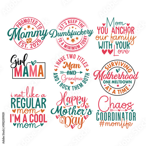 Mother's day svg bundle